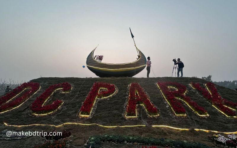 boat displays at dc flower park