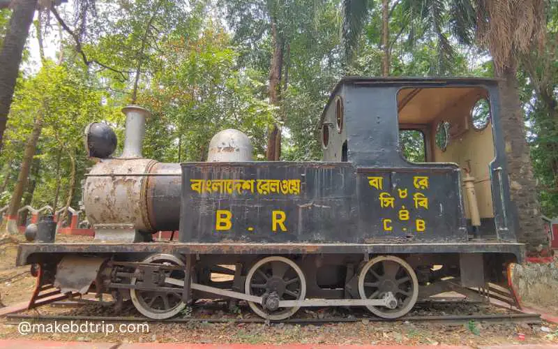 first ever steam railway engine at crb chittagong