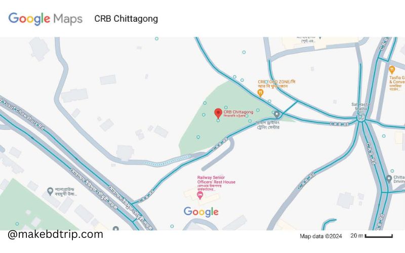 crb chittagong map