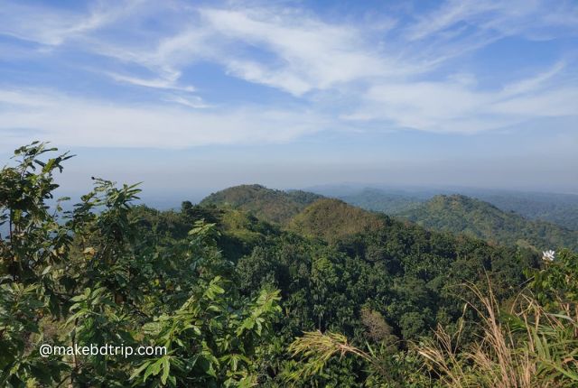 chandranath hill view