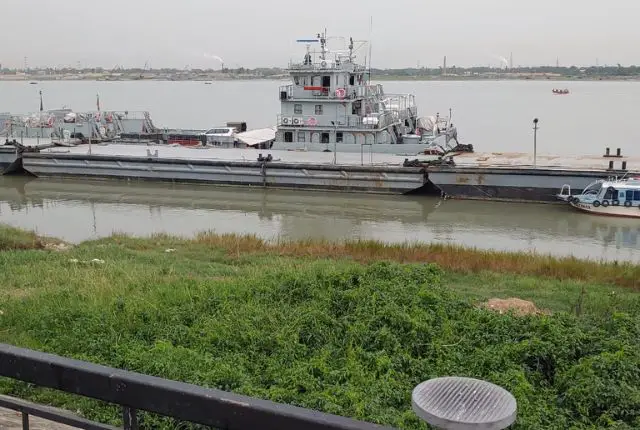 small vessel at chittagong boat club