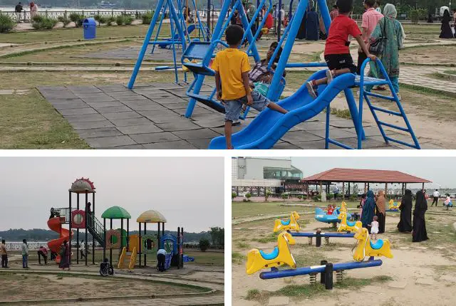 kids play equipments at chittagong boat club