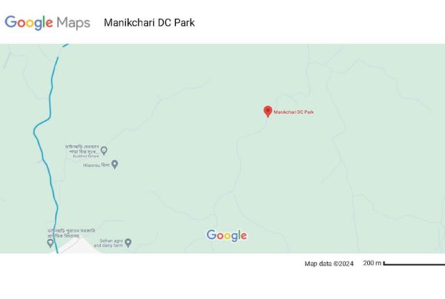 manikchari dc park map