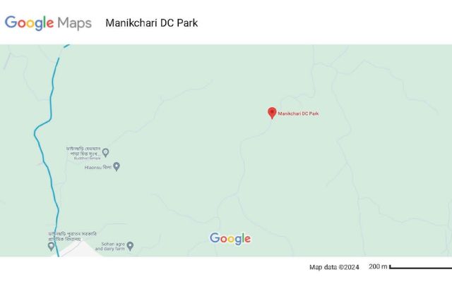 manikchari dc park map